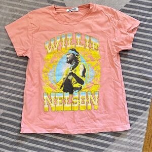 Willie Nelson  Outlaw Country Graphic Tee